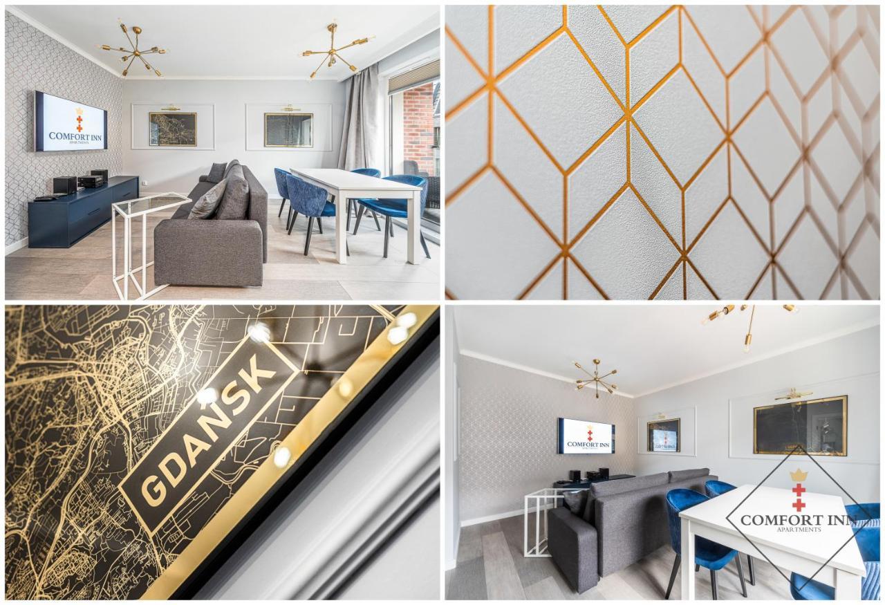 Comfort Inn Apartments - Gdansk,Angielska Grobla Eksteriør bilde