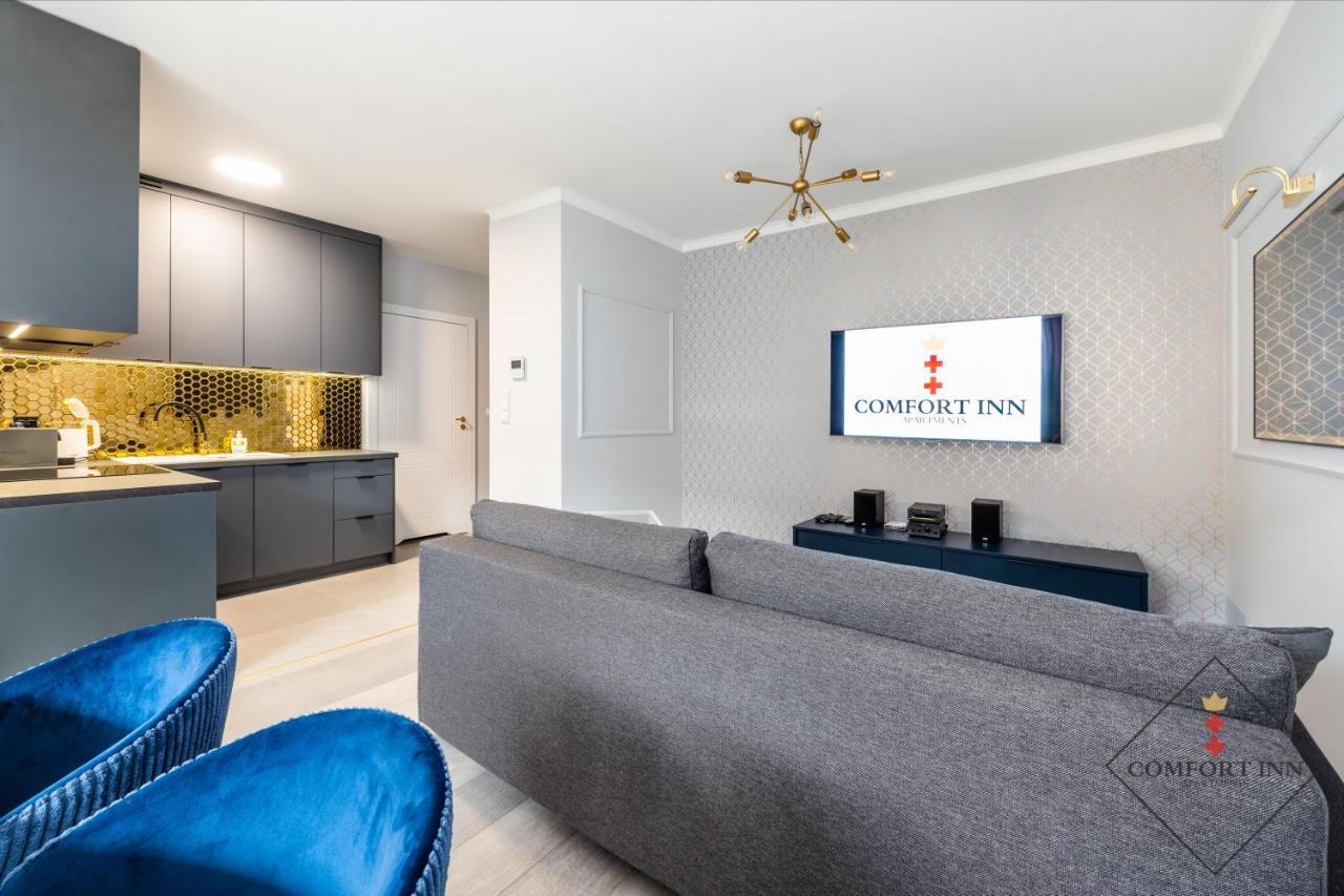 Comfort Inn Apartments - Gdansk,Angielska Grobla Eksteriør bilde