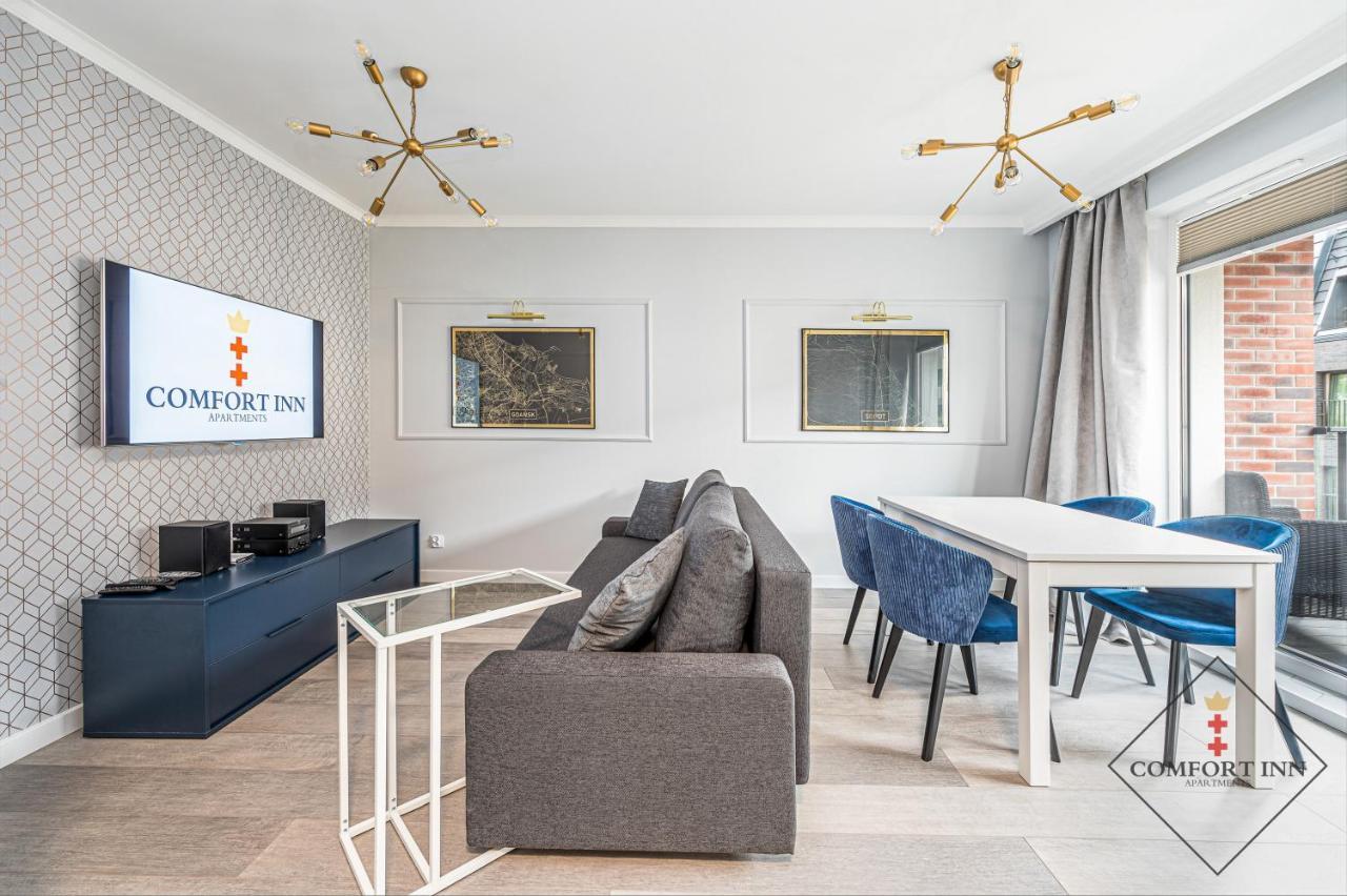 Comfort Inn Apartments - Gdansk,Angielska Grobla Eksteriør bilde